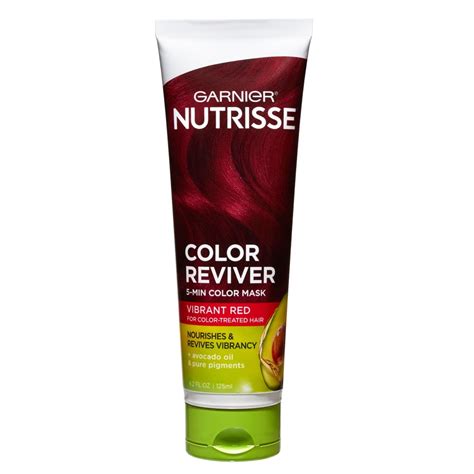 Garnier nutrisse color reviver - About this item . Instantly refresh your hair color in just 5 minutes with Garnier Nutrisse Color Reviver Nourishing Color Mask ; Deep, depositing pigments instantly refresh faded color-treated hair with each use - From the richest brunettes to the most vibrant reds and purest blondes, color never looks dull or brassy